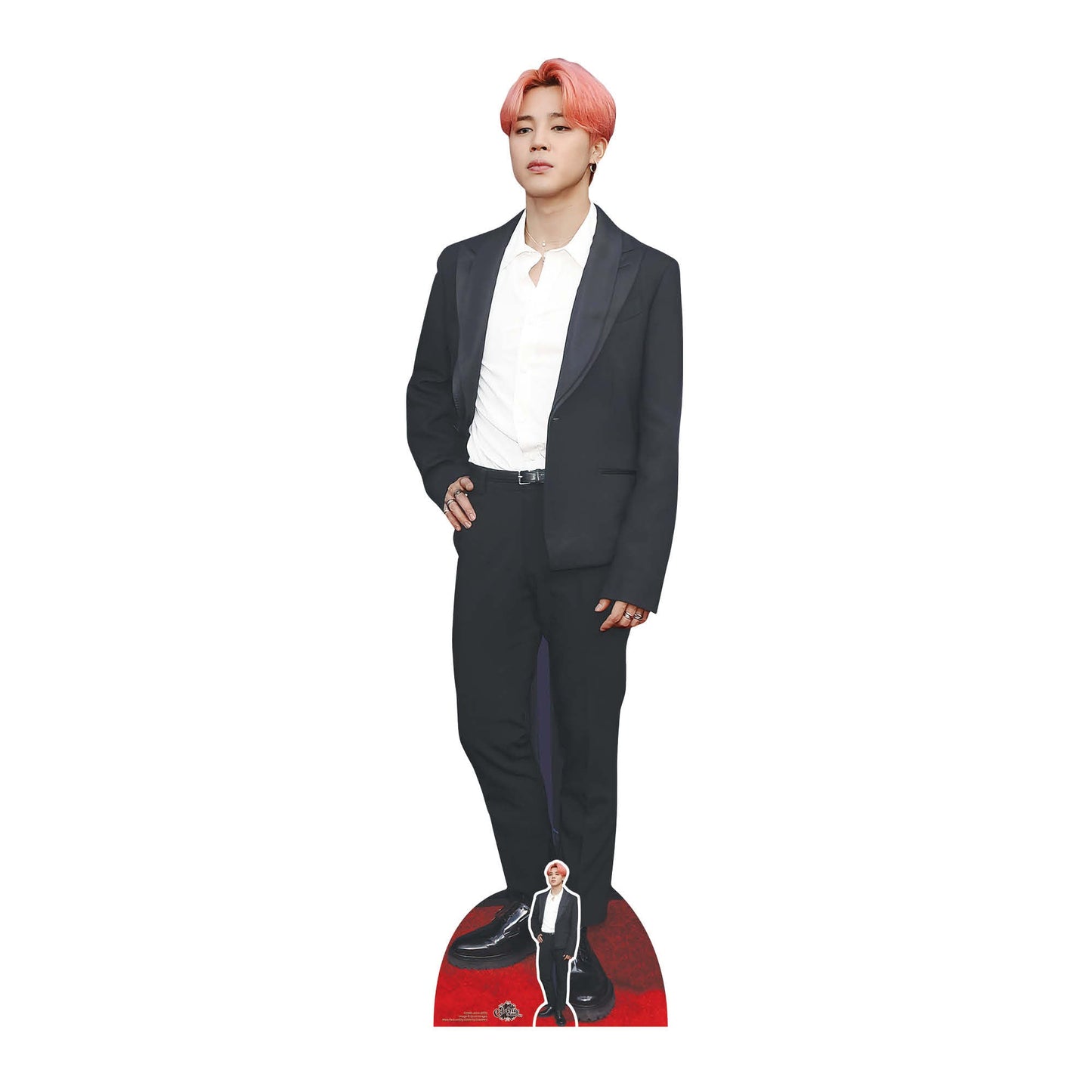 CS960 Jimin Park Ji-min Bangtan Boys Smart Jacket Height 175cm Lifesize Cardboard Cutout With Mini