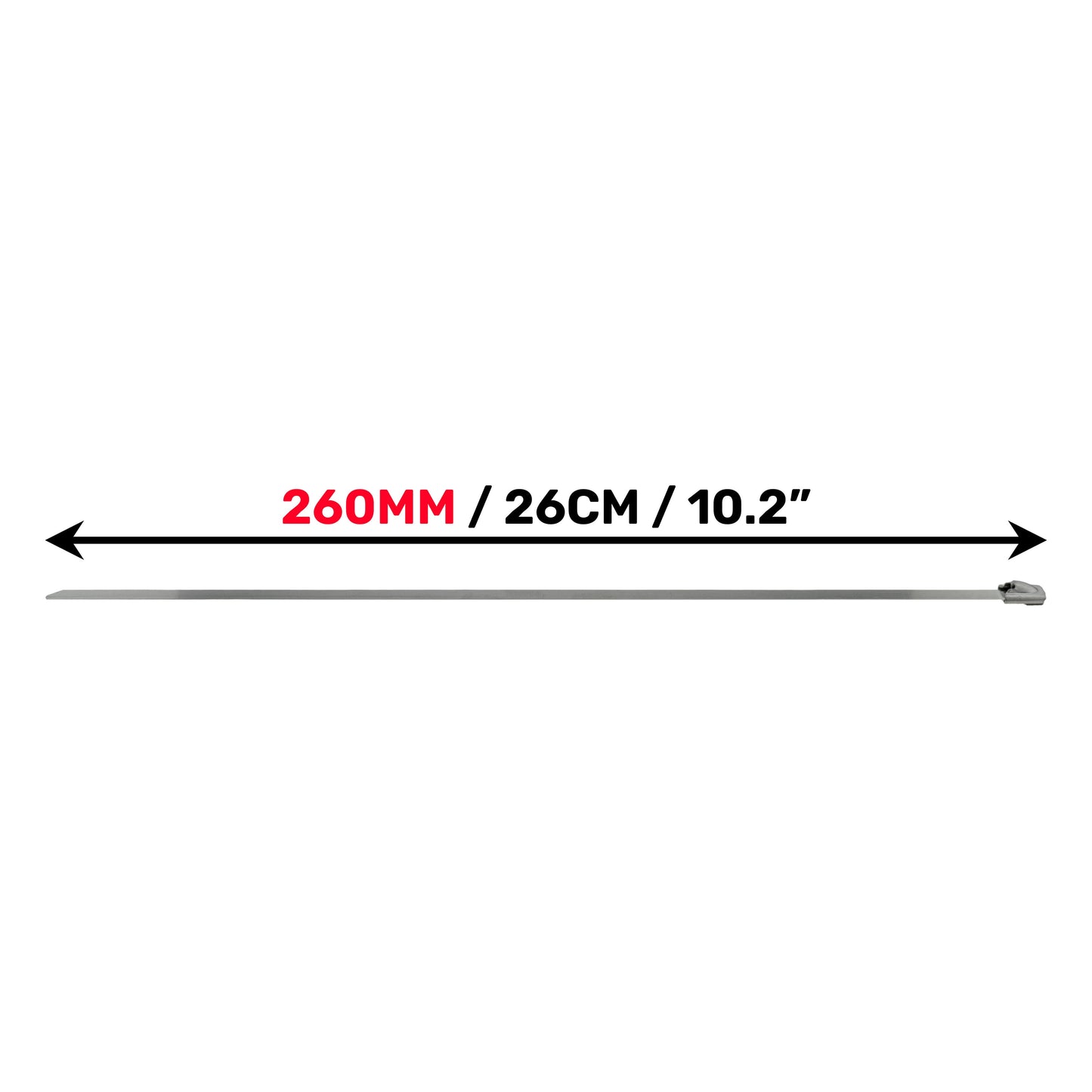 Stainless Steel Cable Ties 4.6mm x 260mm