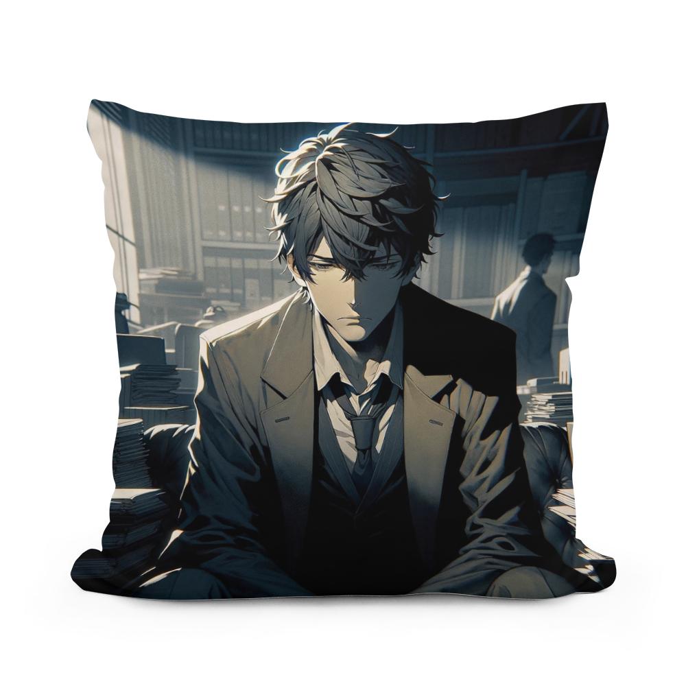 Detective's Solitude Cotton Cushion