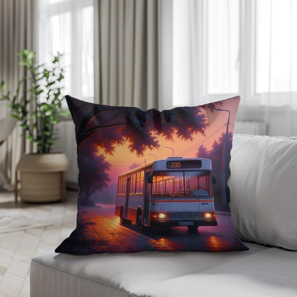 Evening Calm Cotton Cushion