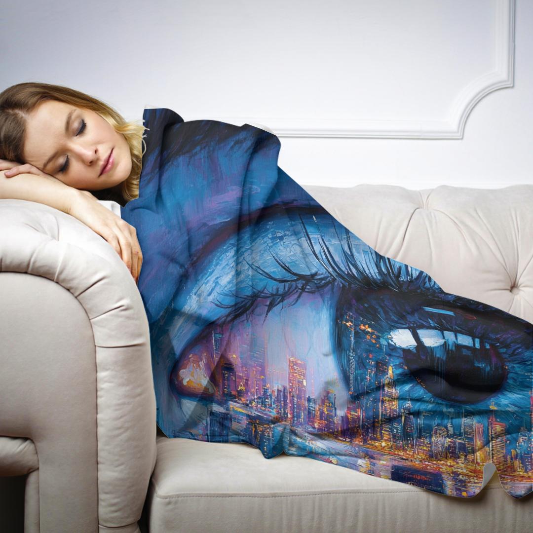 Urban Reflection Blanket