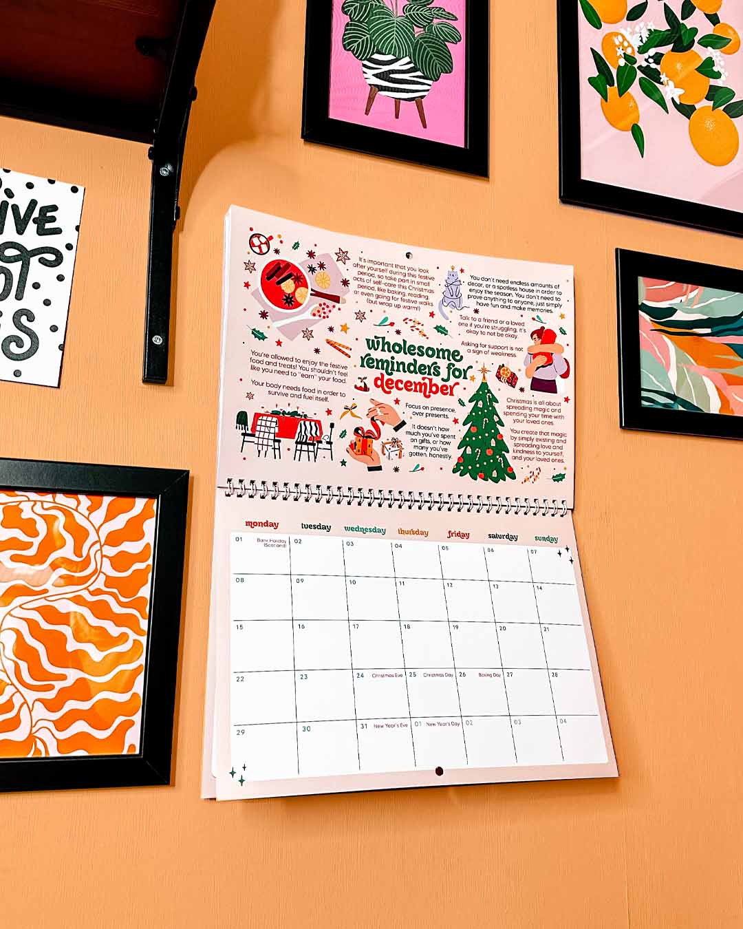 2026 Dated Calendar: A Self-Love Journey