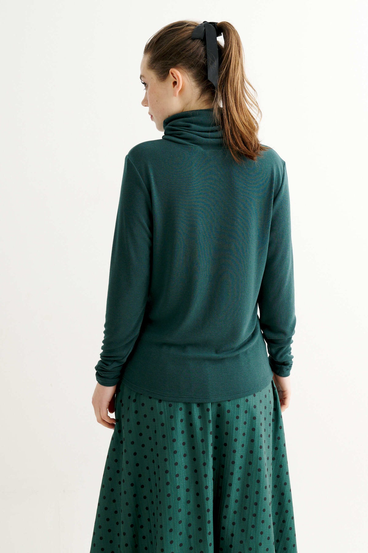 Cameron jersey top - Forest Green