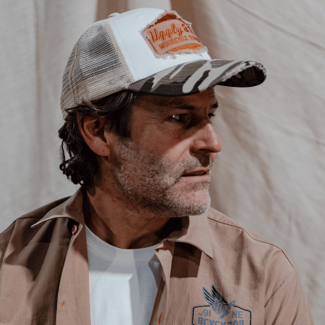 Camo Diamond Trucker Hat