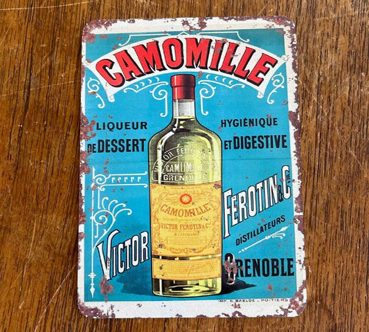Camomille liqueur Drink Advertising Sign