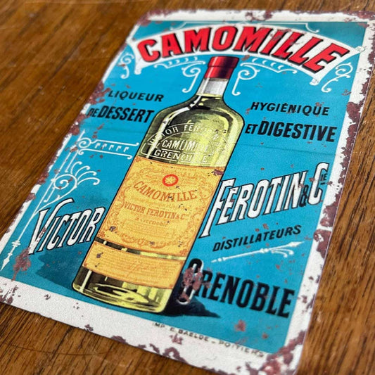Camomille liqueur Drink Advertising Sign