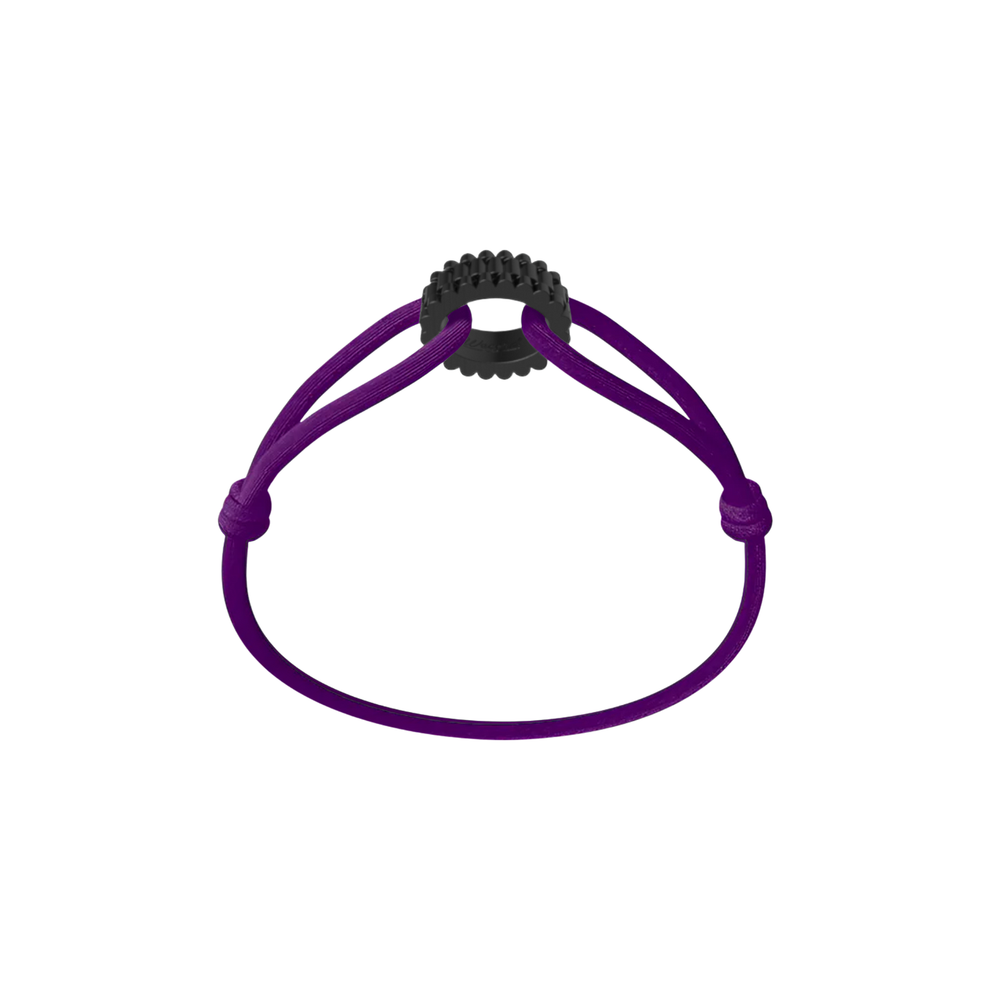Carbon Regent Cord Bracelet