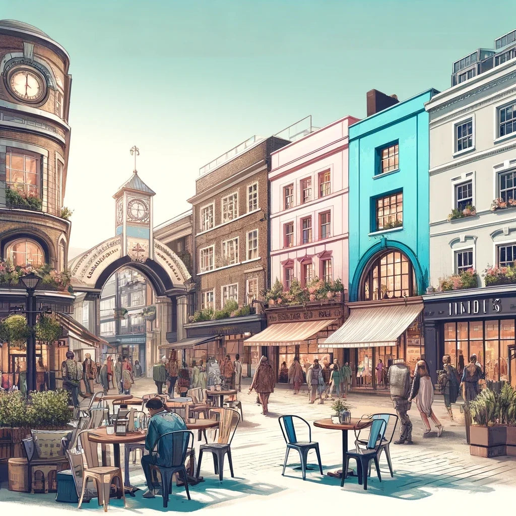 Carnaby Street Vibes Canvas