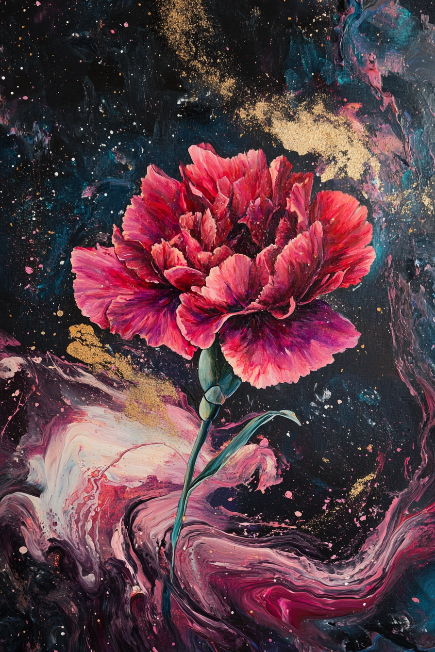 Carnation Emotion Canvas