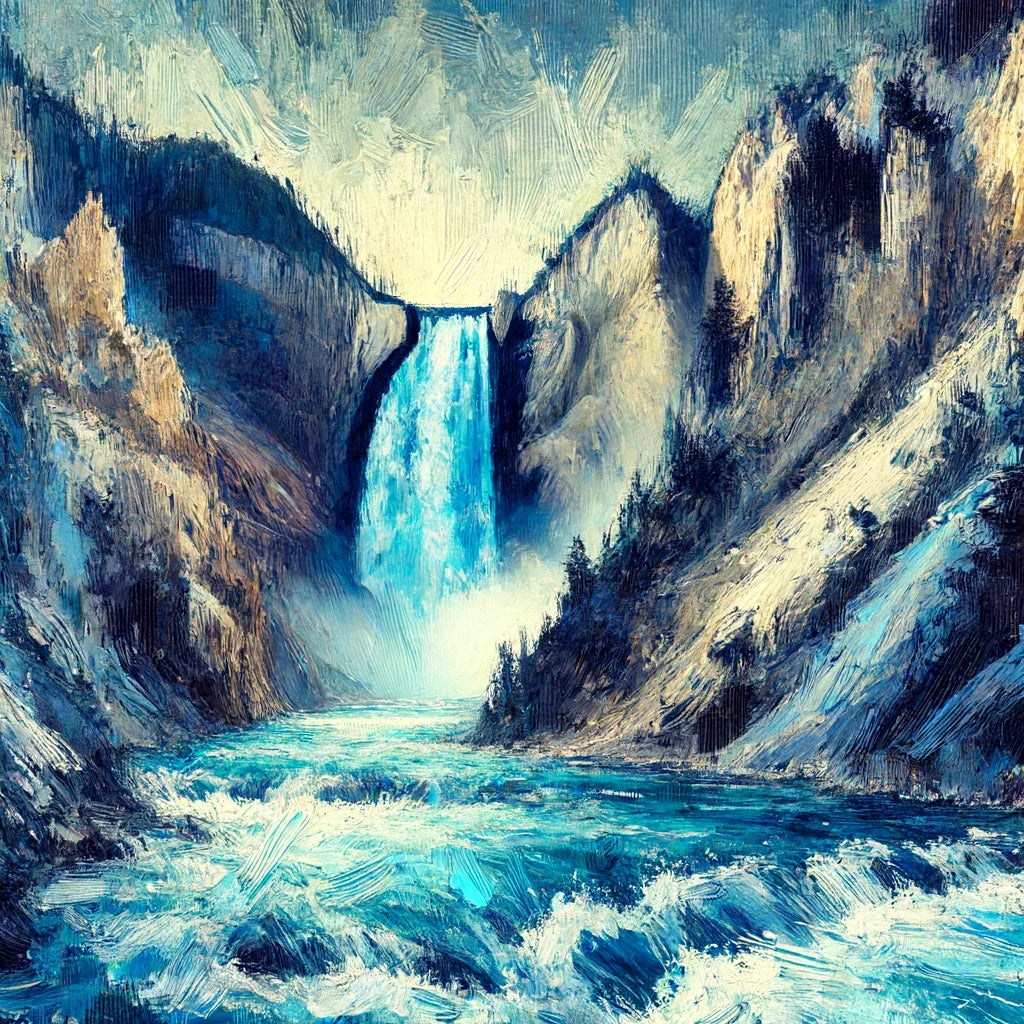 Cascading Majesty Canvas