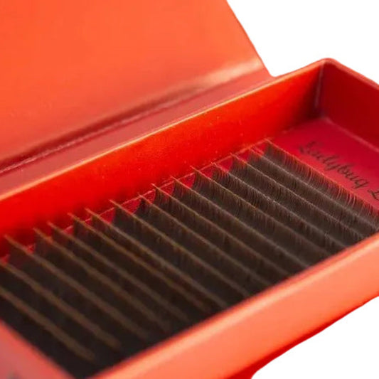 Brown Cashmere Flat Classic Lashes – Mixed Tray