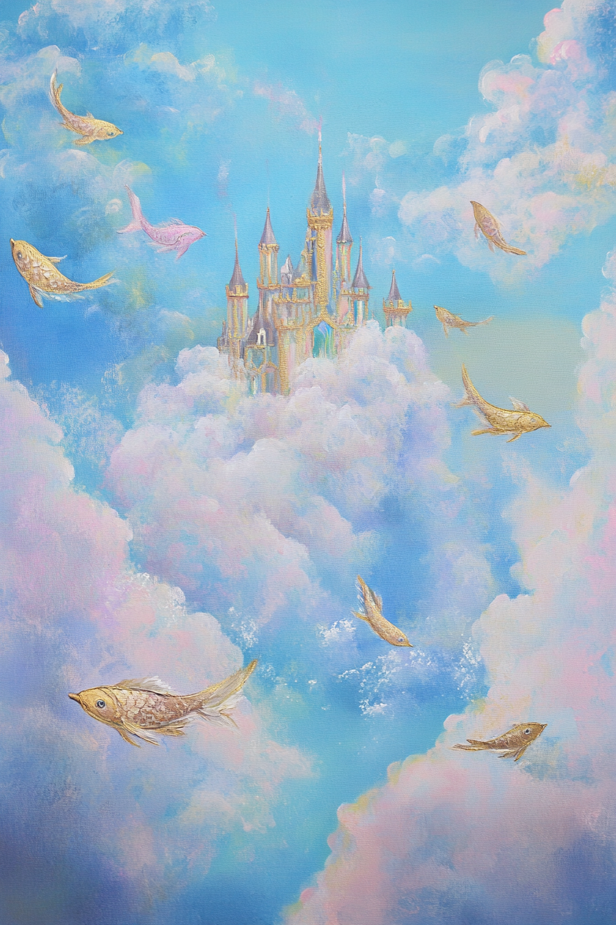 Castle of Clouds Canvas