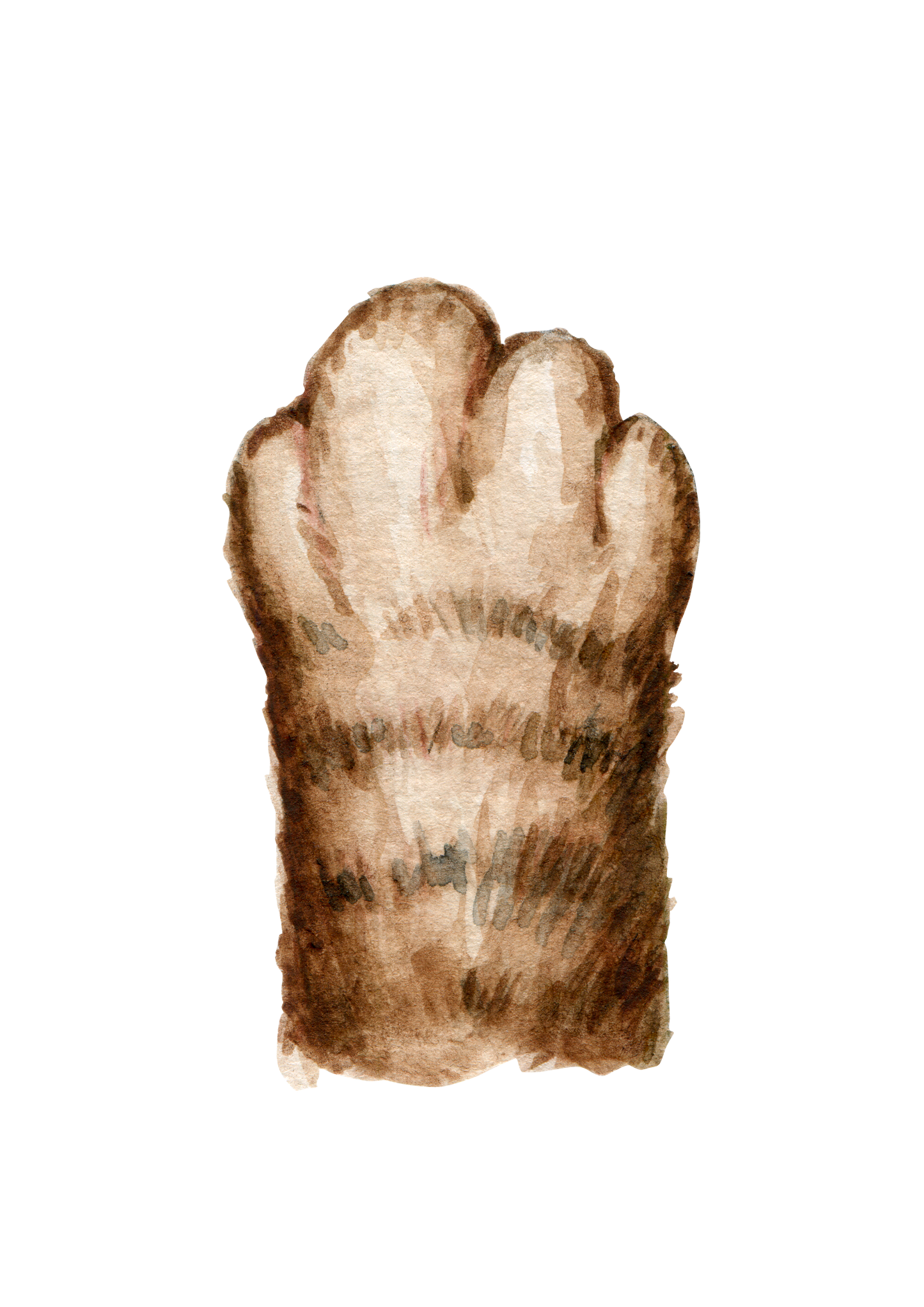 Personalised Family Heart Handprint A4 print