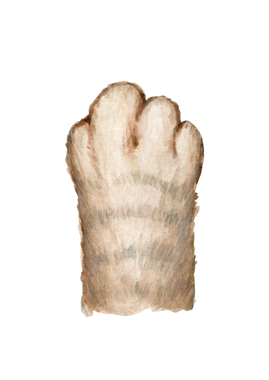 Personalised Family Heart Handprint A4 print