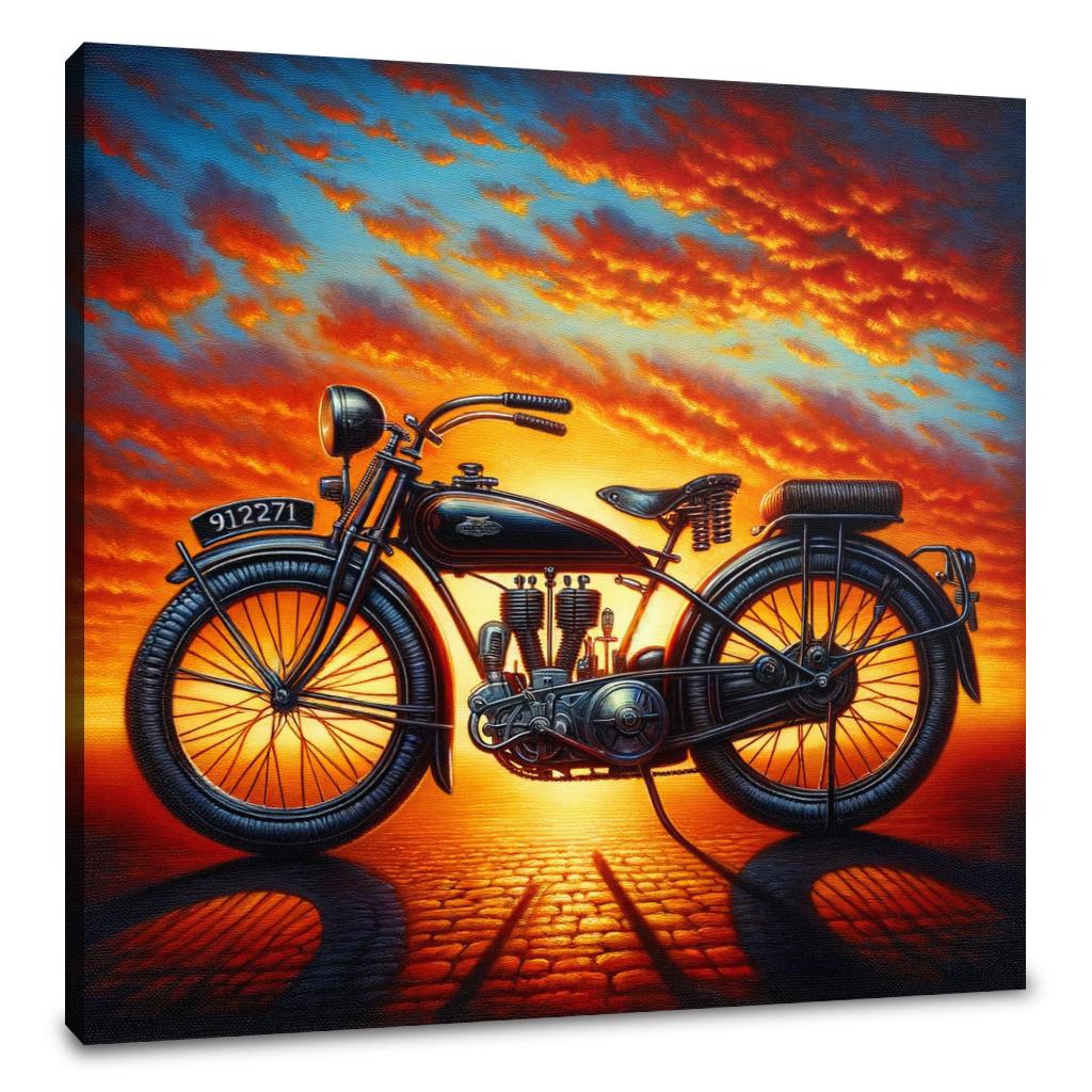 Sunset Ride Canvas