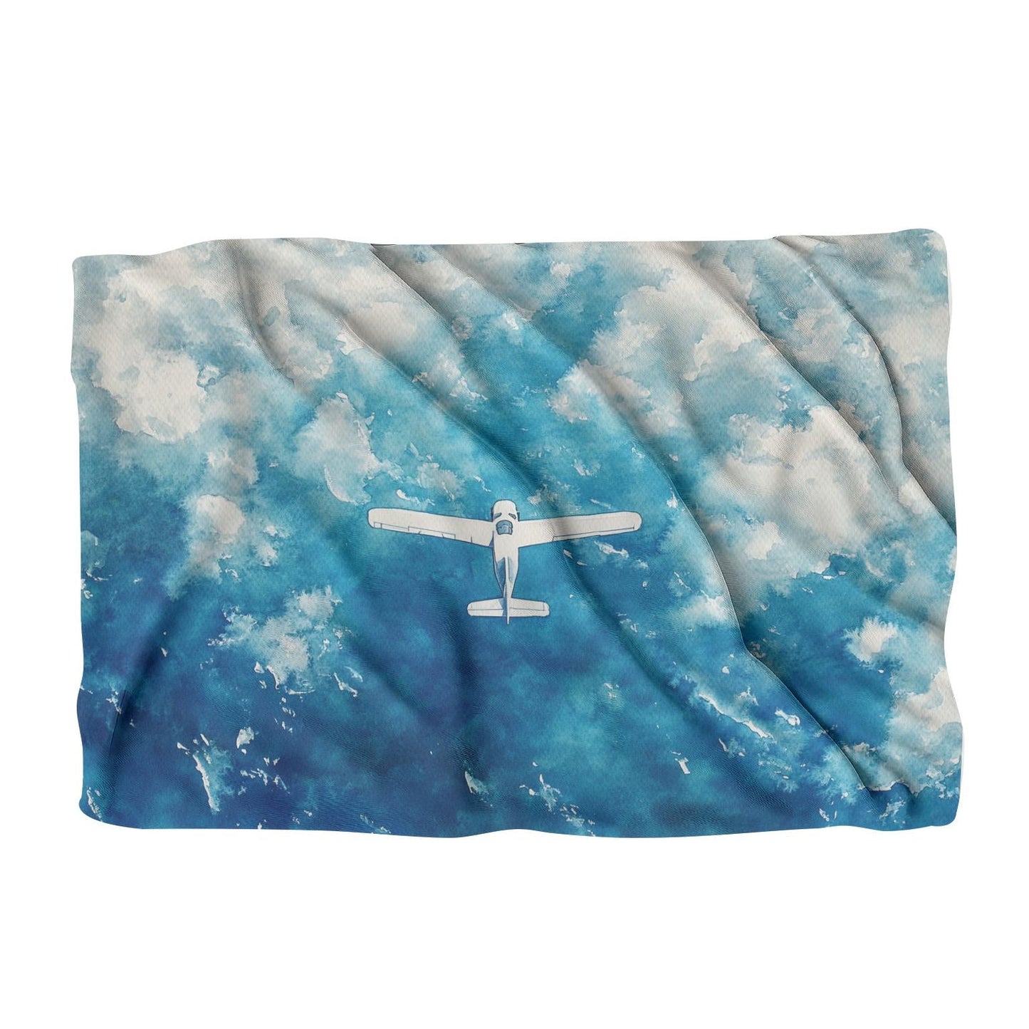 Aerial Sea Journey Blanket