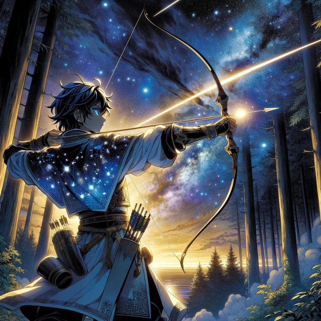 Celestial Archer Cotton Cushion