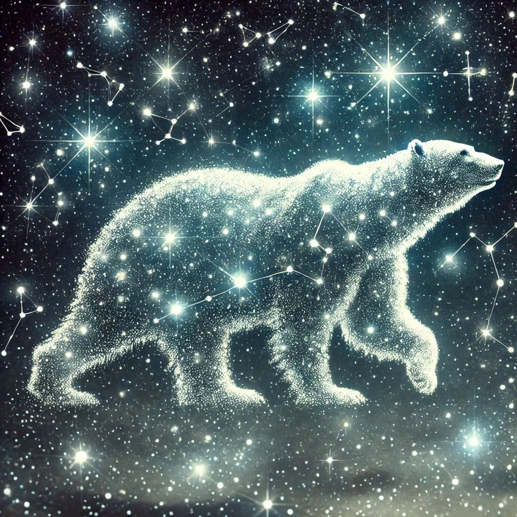 Celestial Bear Canvas