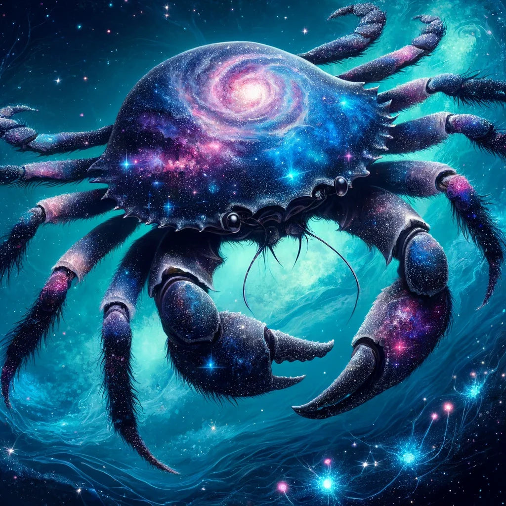Celestial Crab Canvas