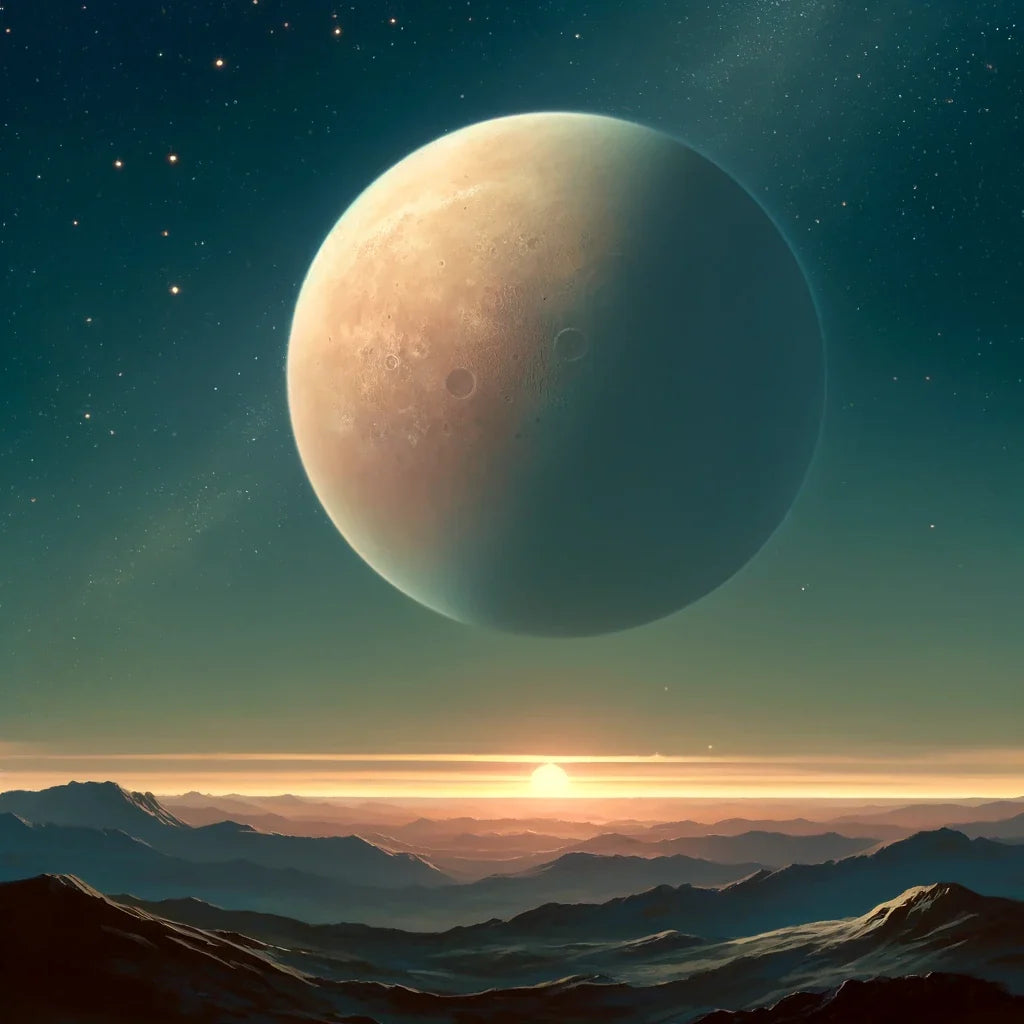 Celestial Horizons Canvas