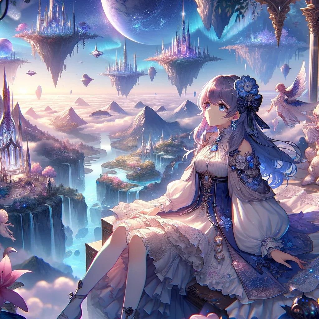 Celestial Realm Cotton Cushion