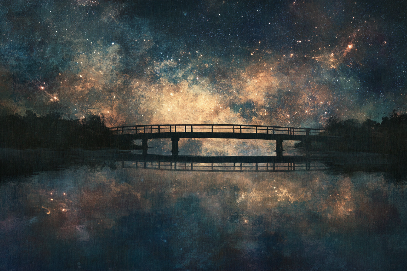 Celestial Reflection Blanket