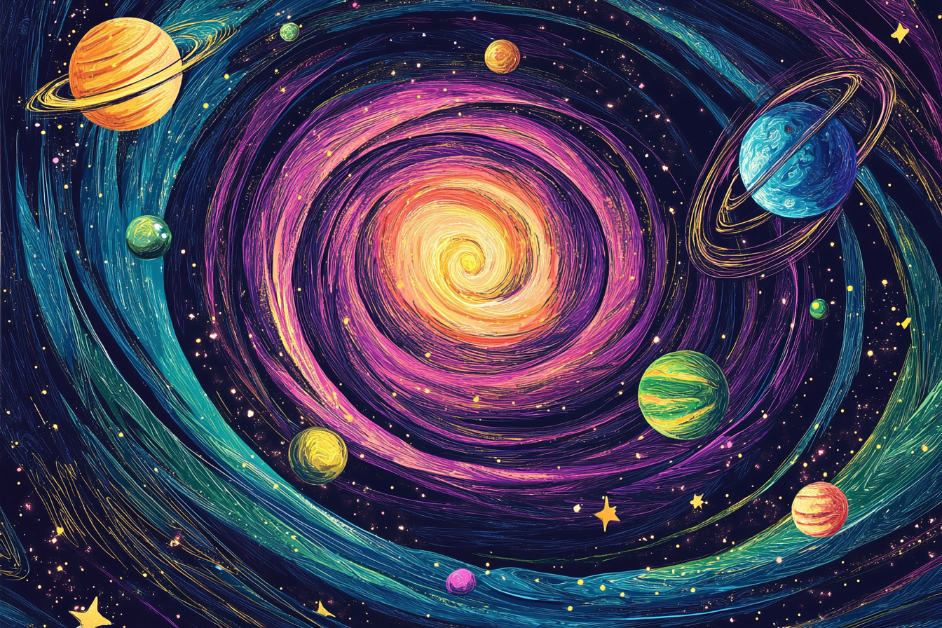 Celestial Symphony Canvas