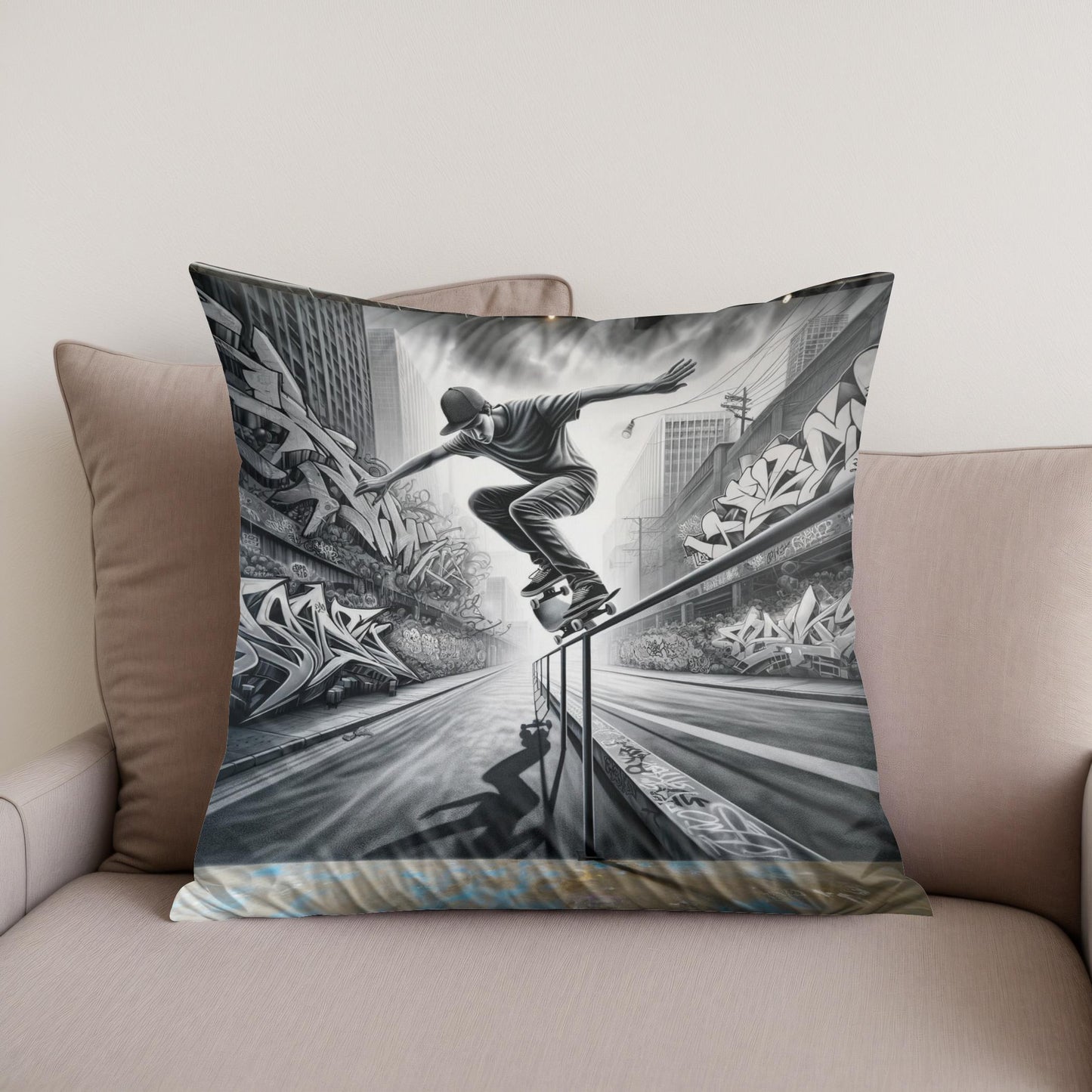 The Art of Balance Cotton Cushion