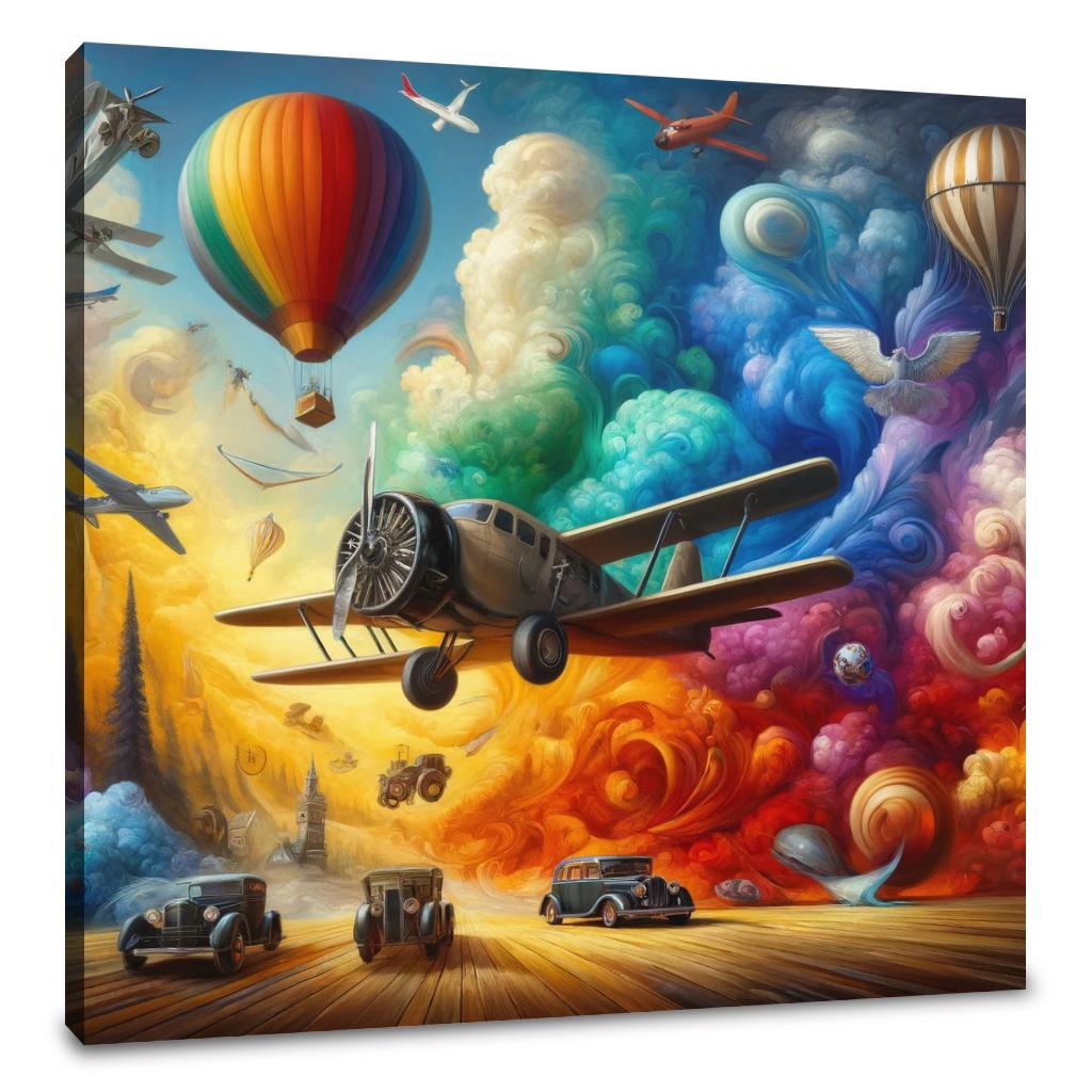 Dreams of Flight Canvas
