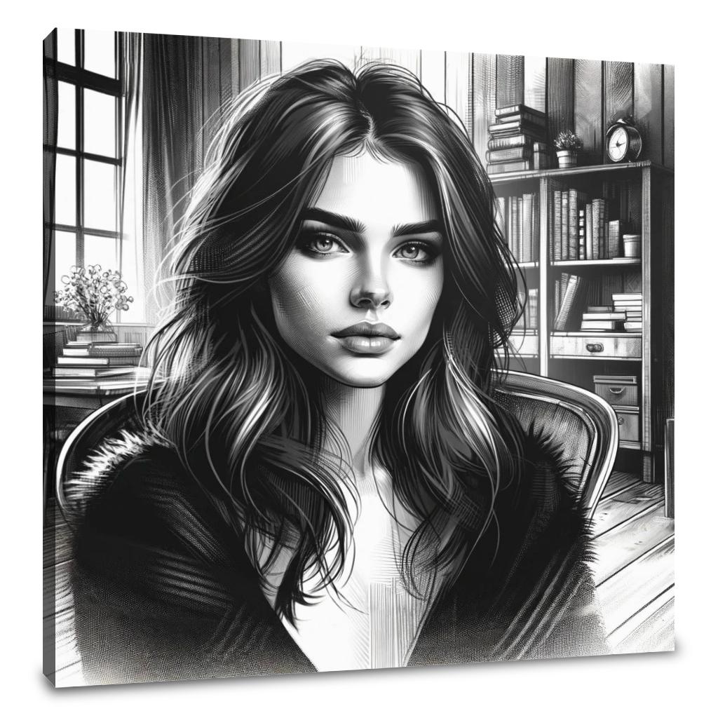 Intimate Portrait Canvas