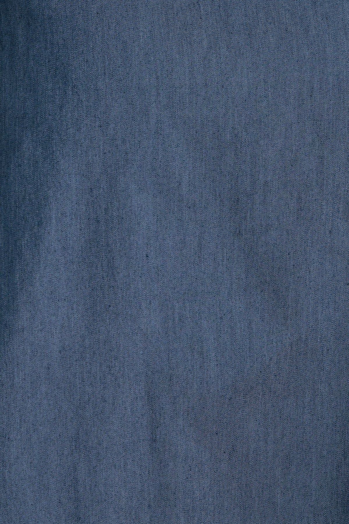 Tyler Chambray Wide Leg Trouser - Dark Grey