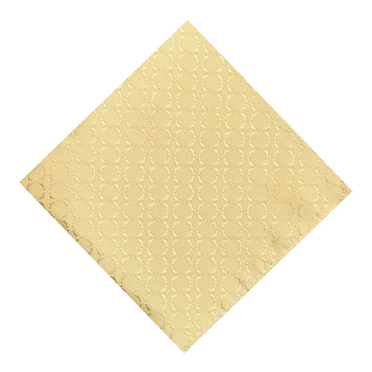Champagne Textured Pocket Square