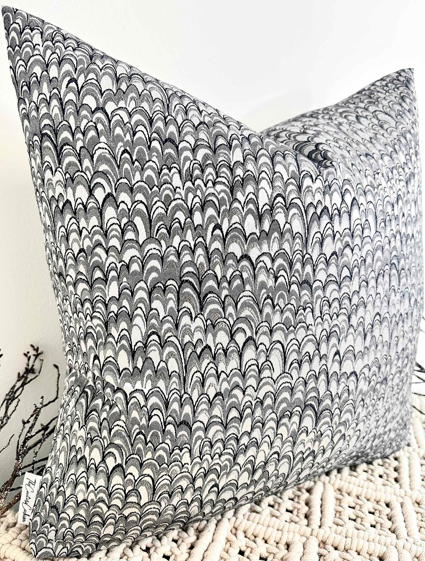 The Couture Cushion - The Charcoal Amouage - Style No. 165