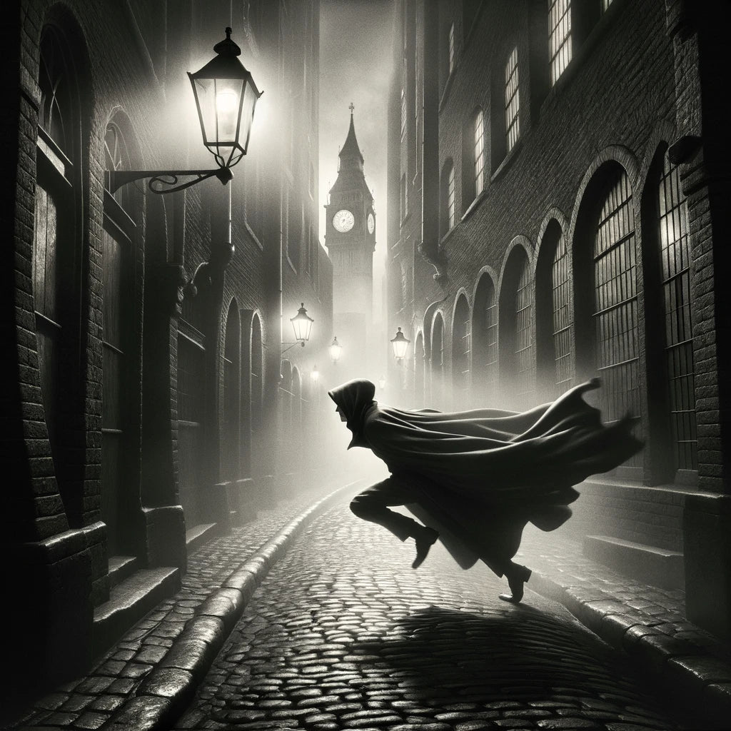 Chase Through the Shadows Canvas