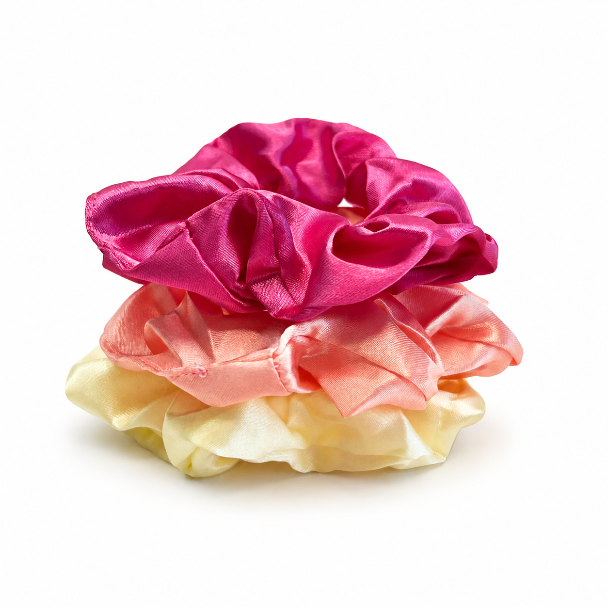 Satin Scrunchies (3 Pack)