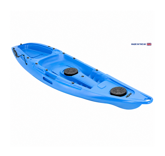 Kaafu Solo Kayak | Blue | Lightweight & Stable