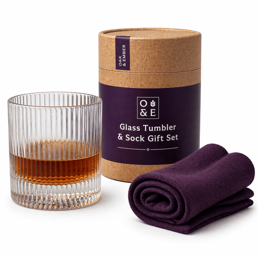 Whisky Gift Set | Tumbler & Socks – Oak and Ember