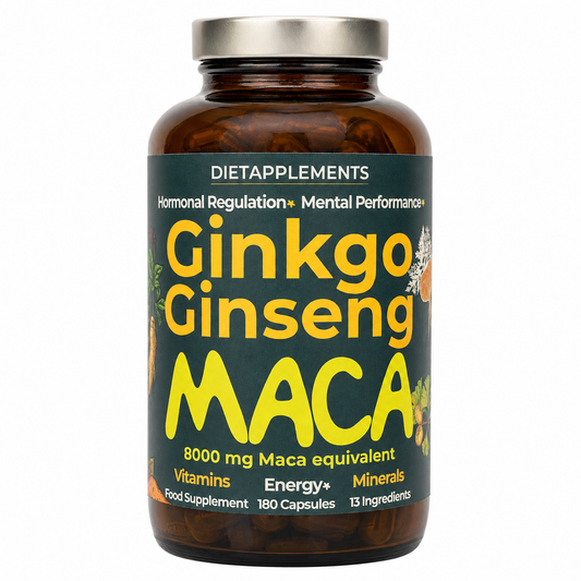 Maca, Korean Ginseng & Ginkgo Biloba Complex