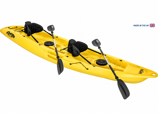 Mahee Double Seater Kayak Yellow Package Deal