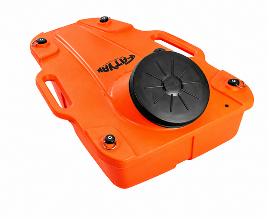 Kaddy Waterproof Storage Pod | Orange | Secure & Dry