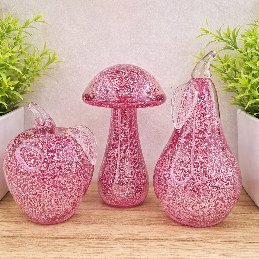 Small Memorial Apple, Pear & Mushroom (individual or set)