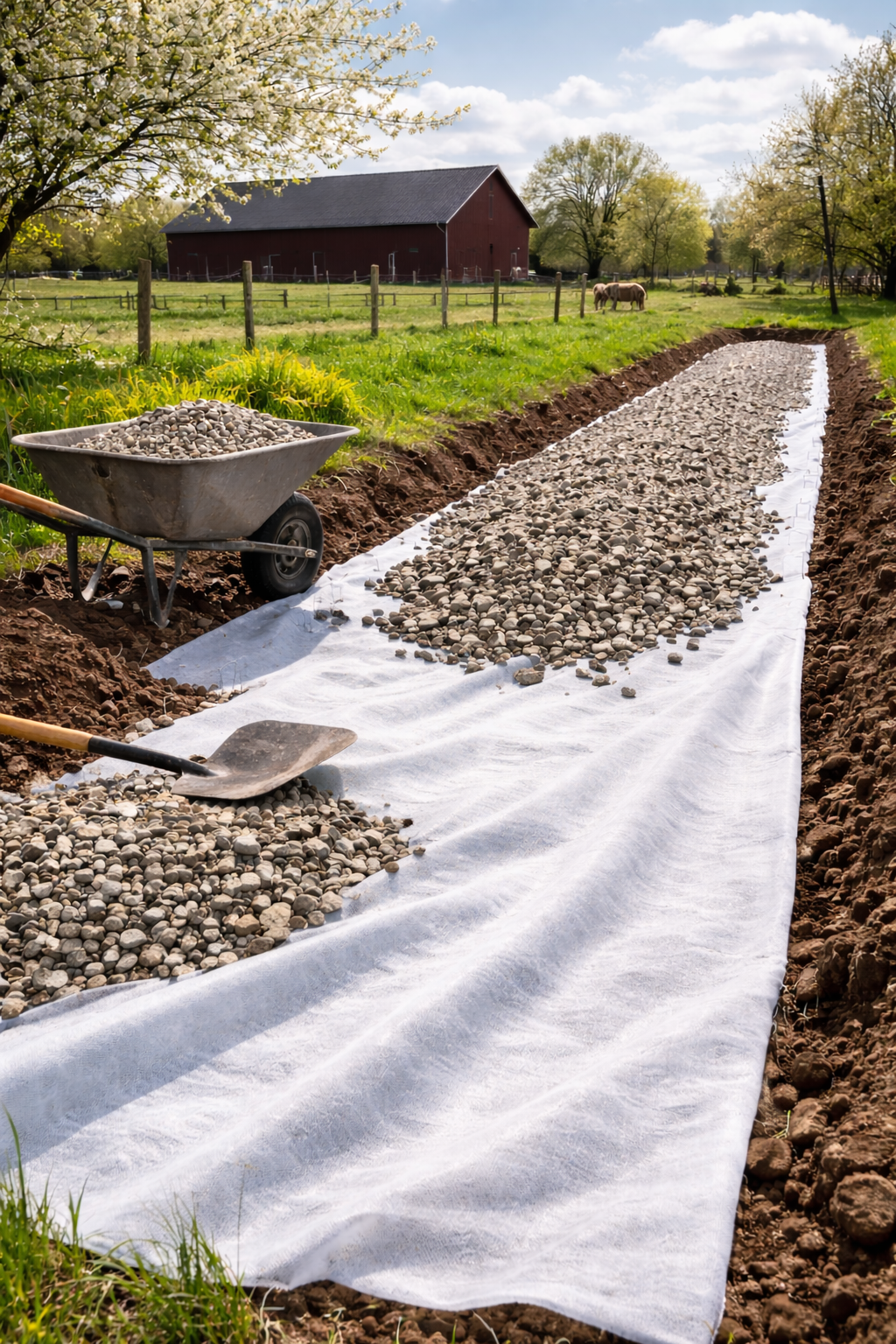 Landscaping Non-Woven 1.1m Width - Smaller Cuts