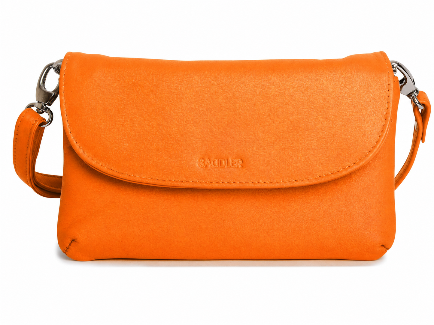 SADDLER Audrey Compact Leather Crossbody Bag & Clutch – Versatile & Stylish - Gift Boxed