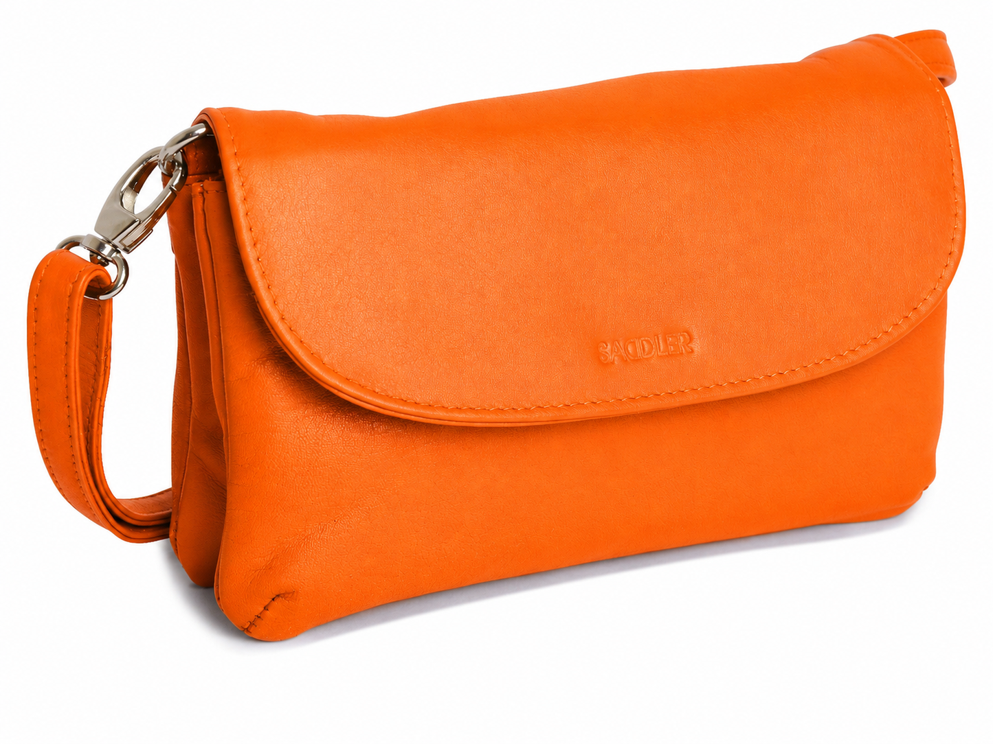 SADDLER Audrey Compact Leather Crossbody Bag & Clutch – Versatile & Stylish - Gift Boxed