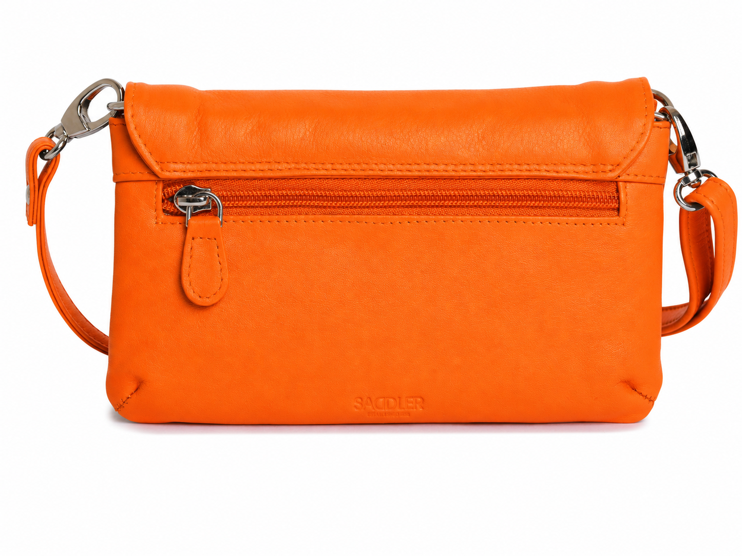 SADDLER Audrey Compact Leather Crossbody Bag & Clutch – Versatile & Stylish - Gift Boxed