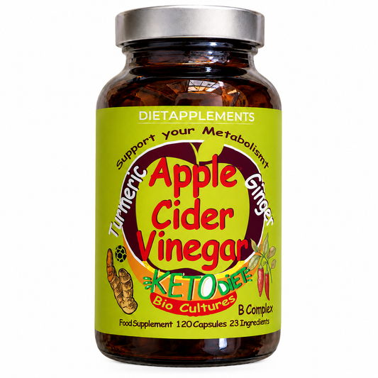 Raw Unfiltered Apple Cider Vinegar with the Mother, Vitamins & Minerals Complex