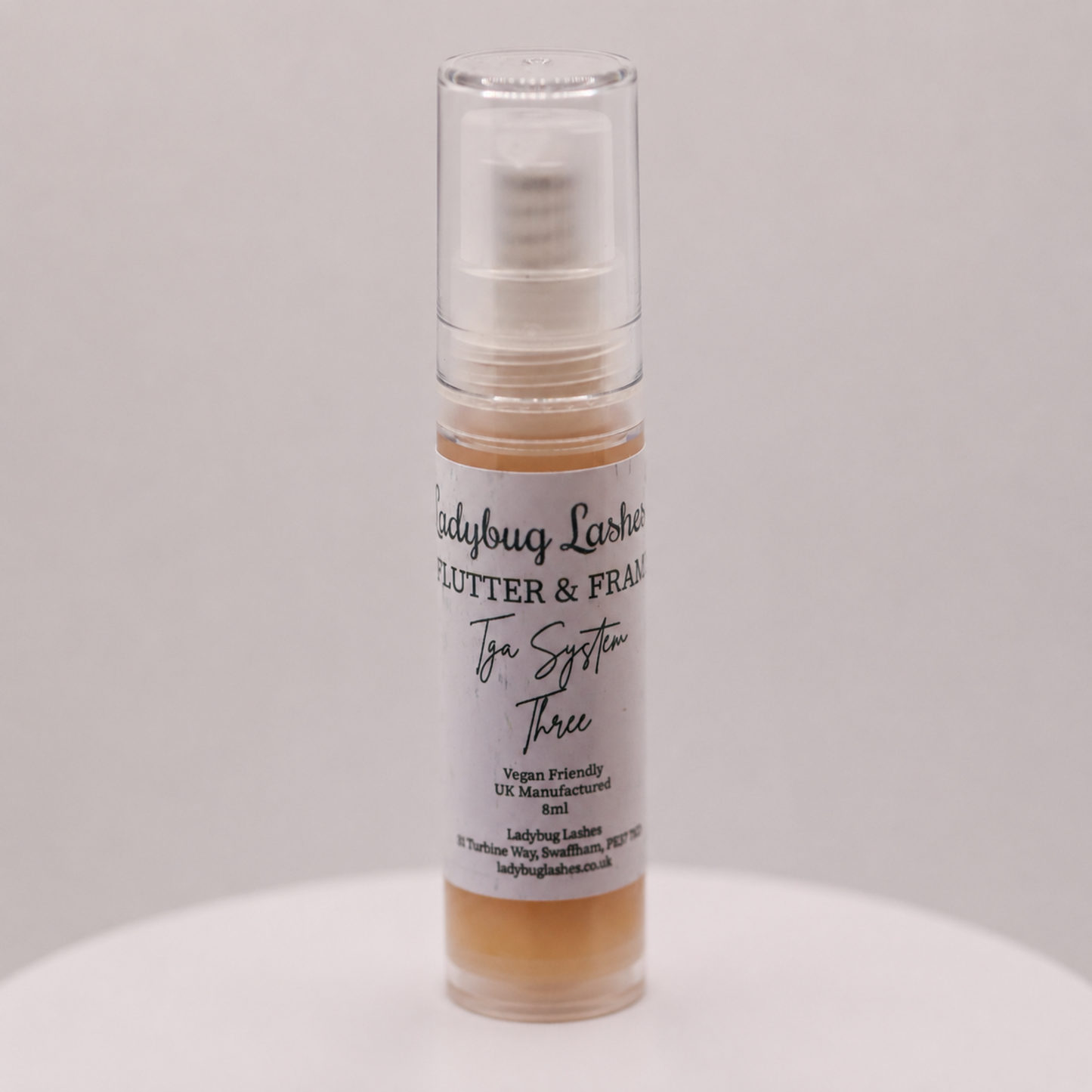 Flutter & Frame Lash Lift & Brow Lamination Airless Pumps 8ml