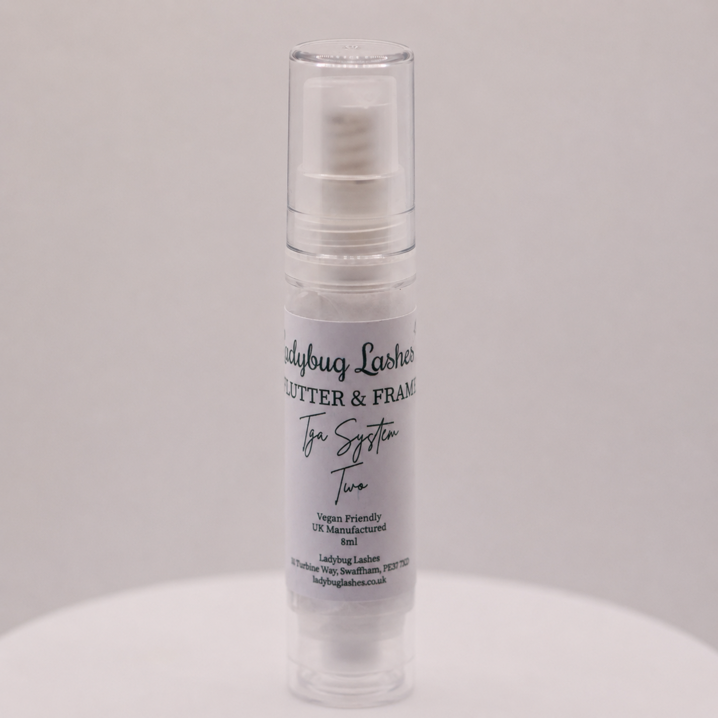 Flutter & Frame Lash Lift & Brow Lamination Airless Pumps 8ml