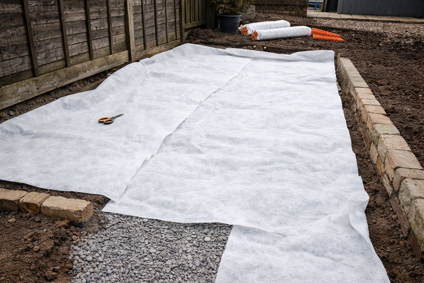 Landscaping Non-Woven 2.25m Width - Smaller Cuts