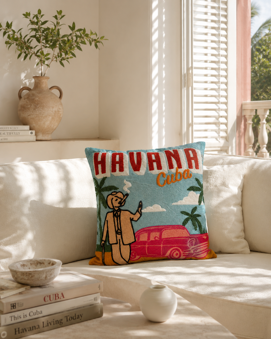 Havana Needlepoint Cushion